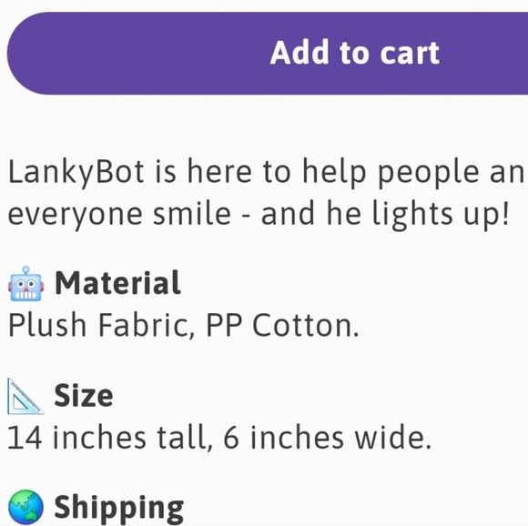 LankyBot Plush by LankyBox - Picture 3 of 11